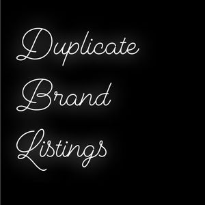 Duplicate Listings Past Here